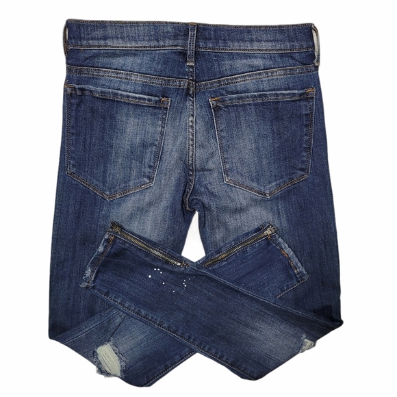 Women's Banana Republic Skinny Ankle Jeans Sz 26 - Picture 3 of 11